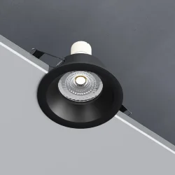 Светильник встраиваемый Andi GU10 черный 25058/01 (067713)