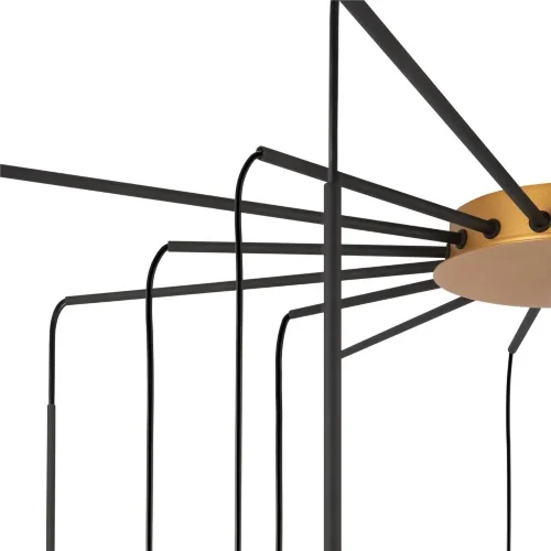 Подвесной светильник Branch G9х16 (Черный и Золото) - фото 4