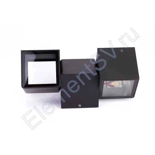 Светодиодный светильник настенный 1392L UC203 (220V, 2х4W, warm white) - фото 2.