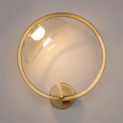 Настенный светильник (бра) Lunare 3000К 5Вт (Латунь)