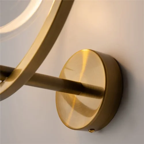 Настенный светильник (бра) Lunare 3000К 5Вт (Латунь) - фото 8