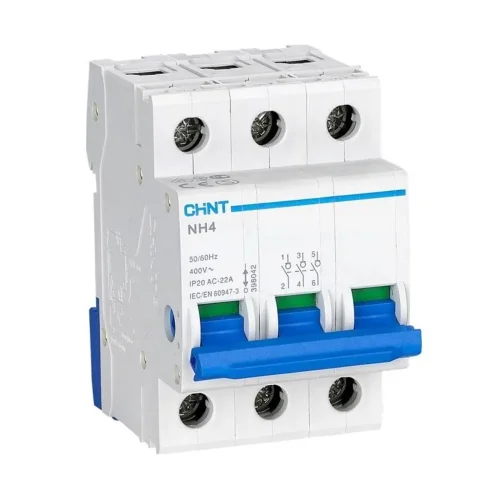 Выключатель нагрузки 3п 32А NH4 (R) CHINT 398043 - фото