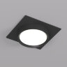 DK2091-BK Встраиваемый светильник FLAT, IP 20, до 15 Вт, GX53, LED, черный, алюминий.