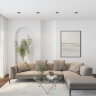 Встраиваемый светильник Denkirs FLAT | ФЛЭТ DK2091-BK. Фото 5