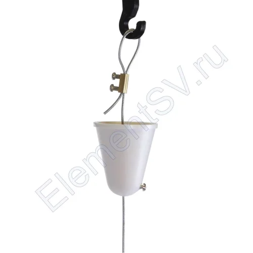 Подвес для трехфазного трека 4L NX43 (белый) - фото 3.