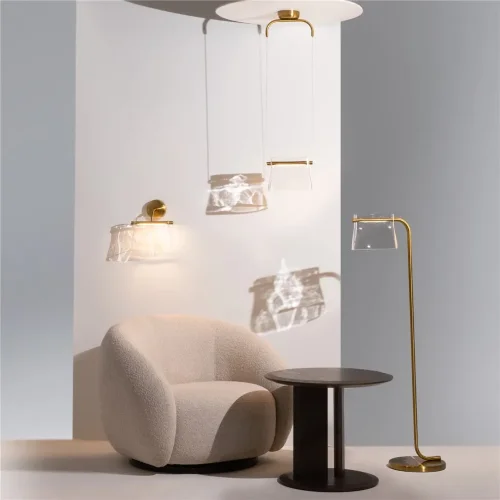 Напольный светильник (торшер) Кабаре / Cabaret 3000К 8Вт (Латунь) MOD170FL-L8BS3K - фото 4