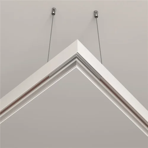 Коннектор угловой Exility накладной белый (Белый) - фото 4