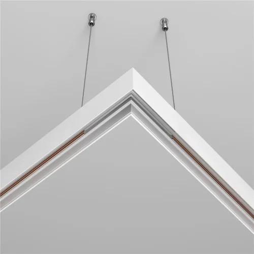 Коннектор угловой Exility накладной белый (Белый) - фото 8