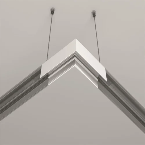 Коннектор угловой Exility накладной белый (Белый) TRA034HCL-41W - фото 5