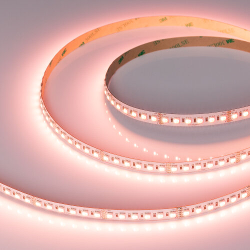 Светодиодная лента RT-H120-10mm 24V RGBW-Day-4-in-1 (25 W/m, IP20, 4040, 5m) (Arlight, Открытый) - фото 1