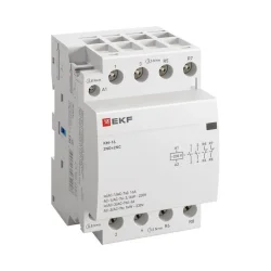 Контактор модульный КМ 16А 2NО+2NC (3 мод.) PROxima EKF km-3-16-22