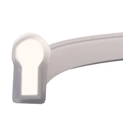 Гибкий неон 25x13 220В 8Вт/м 4000K IP65 50м (Белый)