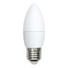 LED-C37-9W-WW-E27-FR-NR Лампа светодиодная, Форма свеча, матовая, Серия Norma, Теплый белый свет 3000K, Картон - фото 2