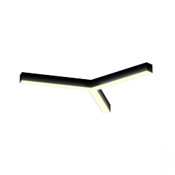 Светильник Звезда S50 (RAL9005/3x410mm/LT70 — 3K/26W)