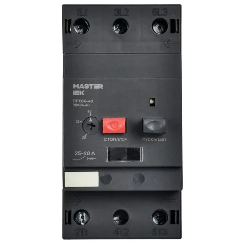 Пускатель ПРК64-40 In=40A Ir=25-40A Ue 660В KARAT IEK DMS22-40 - фото 2