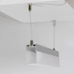 Алюминиевый профиль 204 (2000х35х61,5мм с рассеивателем)