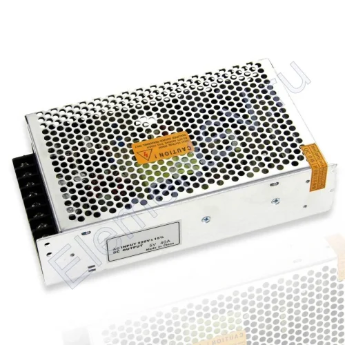 Блок питания 5V 200W 40A - фото.