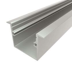 Профиль врезной алюминиевый LC-LPV-2537-2 Anod