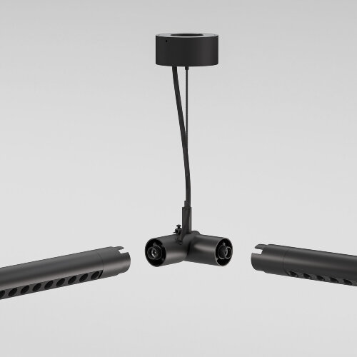 Module System Набор подвеса угловой с вводом питания (черный) - Фото 3