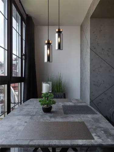 Подвесной светильник Freya FR8011PL-01GB (Черный с Золотом) - фото 5