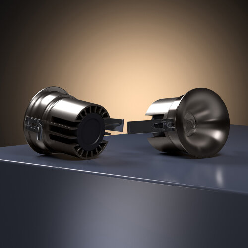 Светильник встраиваемый светодиодный Bliss 15W 4000K титан - Фото 3