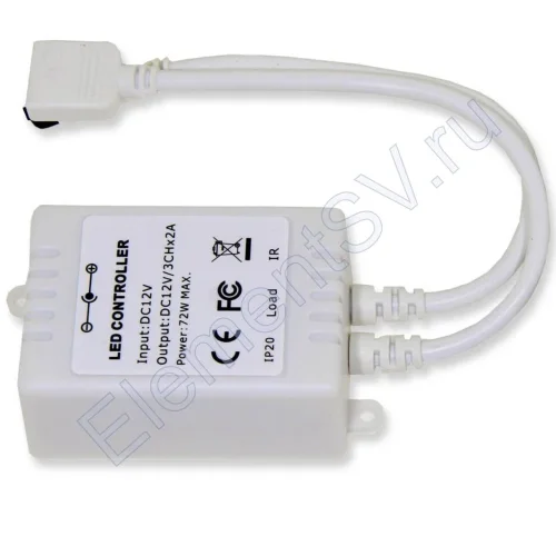 Контроллер RGB IR24K (12V, 72W) - фото 3.