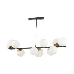 Люстра «LUMION» 6508/10, серия: MELONA (крепление на планке) - -