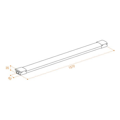 Светодиодный светильник WOLTA WPL48-6.5K150-01 45Вт 6500К IP65 - фото 6.