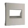 Накладка для двойной розетки Еthernet RJ-45 (дымчатый) W1291104 - фото