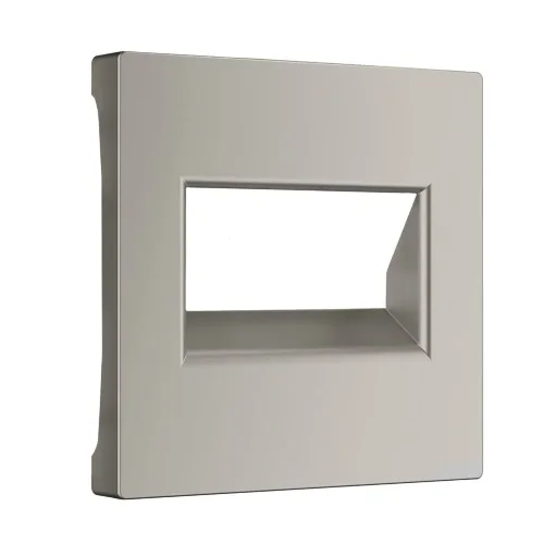 Накладка для двойной розетки Еthernet RJ-45 (дымчатый) W1291104 - фото