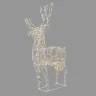 Светодиодная Фигура &#171;Световой Олень&#187; 1,6м Тепло-Белый 24В, IP65. Фото 1.