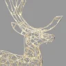Светодиодная Фигура &#171;Световой Олень&#187; 1,6м Тепло-Белый 24В, IP65. Фото 3.