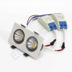 Светодиодный светильник встраиваемый 65 series white housing BW139 (6W,220V,day white)