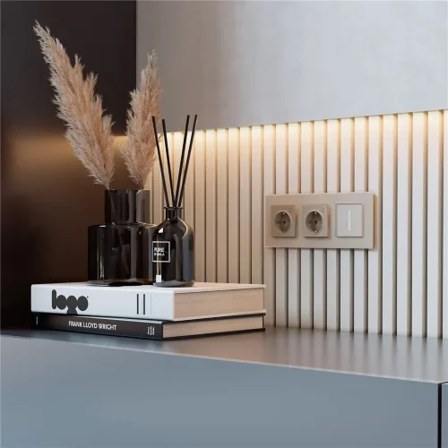 Умный сенсорный диммер (шампань) W3443111 - фото 2