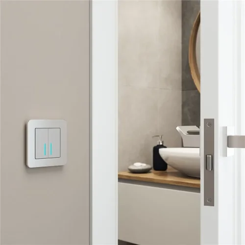 Рамка из металла на 1 пост Platinum алюминий W0012606 - фото 3