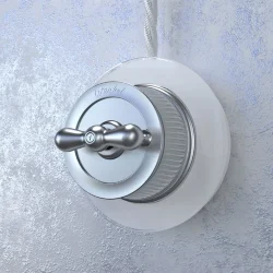 Рамка из стекла на 1 пост белый W0015101