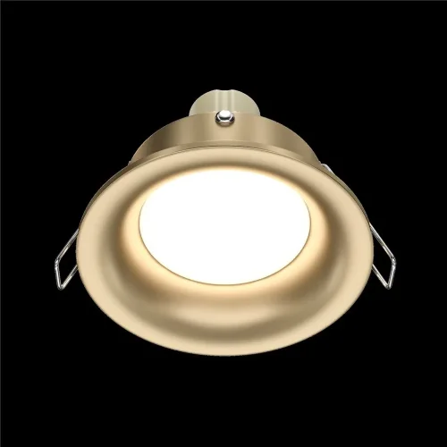 Встраиваемый светильник Slim GU10 1x10Вт (Матовое Золото) - фото 5