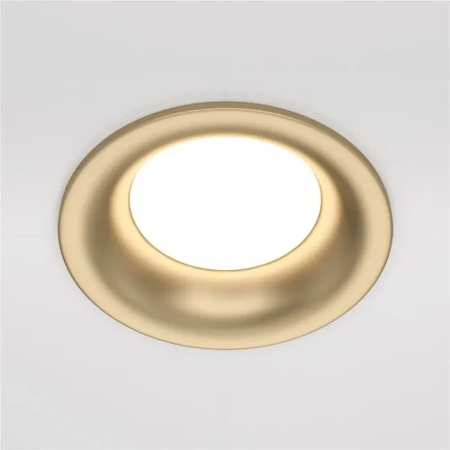 Встраиваемый светильник Slim GU10 1x10Вт (Матовое Золото) - фото 9