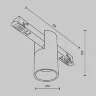 Трековый светильник Альфа / Alfa Exility 2700-6000K 7Вт 50° Dim Smart (Черный) TR122-4-7W-DS-BS - фото 15