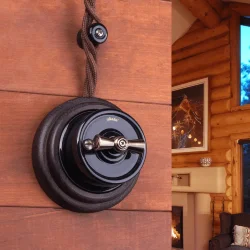 Ретро кабель витой  3х2,5 коричневый 50 м W6453614