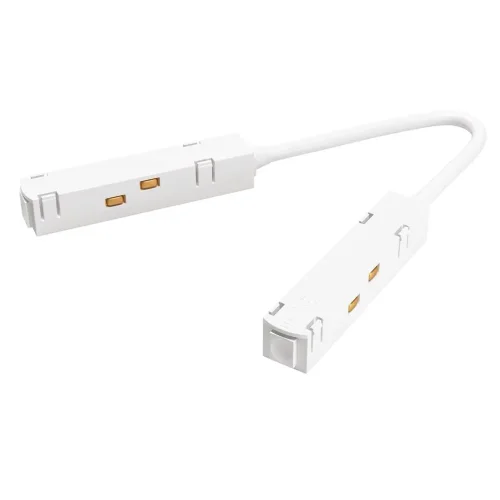 Коннектор питания угловой S35 белый (Белый) - фото