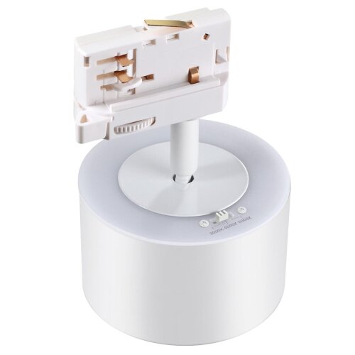 Светильник трехфазный трековый светодиодный с переключателем цветовой температуры «Novotech» 358976, серия: GIRO. Фото 3.