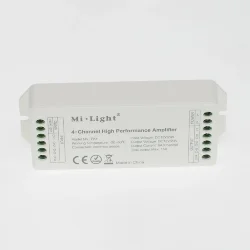 Усилитель высокоскоростной Mi-Light PA4 P263 (12/24V, 4 канала, 180/360W Max)