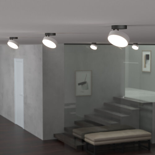 Накладной светодиодный светильник Pila белый 12W 4200К - Фото 2