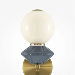 Настенный светильник (бра) Brosche 3000K 5Вт (Латунь)