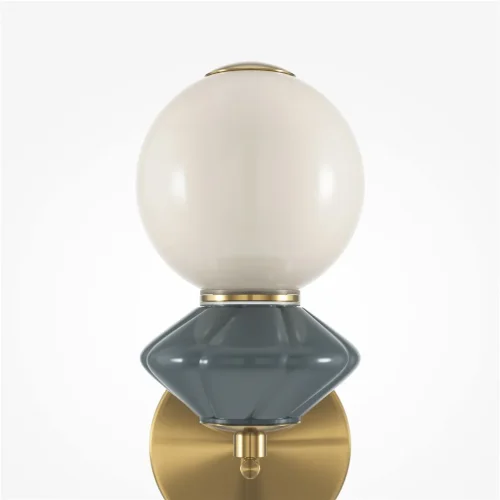 Настенный светильник (бра) Брошь / Brosche 3000К 5Вт (Латунь) MOD362WL-L5GR3K - фото 7