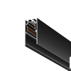 Трек 6063 MagLine (RAL9005/2000mm)