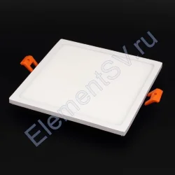 Светодиодный светильник MBD-101 MB16 (16W, square, warm white)