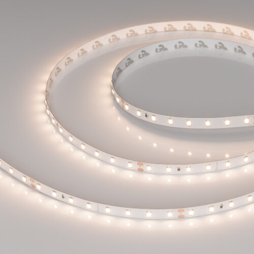 Светодиодная лента RT-A80-8mm 24V Warm3500 (6 W/m, IP20, 2835, 5m) (Arlight, Открытый) - фото 5