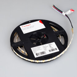 Светодиодная лента RT-A240-10mm 24V Warm-MIX (20 W/m, IP20, 2835, 5m) (Arlight, Изменяемая ЦТ)